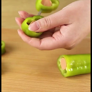 Planet Gates 10pieces 10pcs Reusable Stainless Steel BBQ Skewers - Perfect For Barbecue, Shish Kebab & Camping!