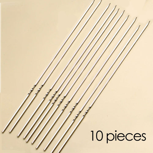 Planet Gates 10pieces 10pcs Reusable Stainless Steel BBQ Skewers - Perfect For Barbecue, Shish Kebab & Camping!
