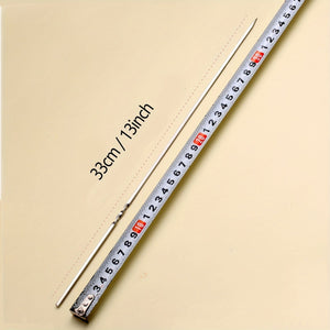 Planet Gates 10pieces 10pcs Reusable Stainless Steel BBQ Skewers - Perfect For Barbecue, Shish Kebab & Camping!