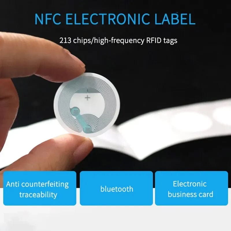 Planet Gates 10Tag-NFC213 10PCS NFC Tag Nfc213 Label 213 Stickers Tags Badges Lable Sticker 13.56mhz For Huawei Share Ios13 Personal Automation Shortcuts