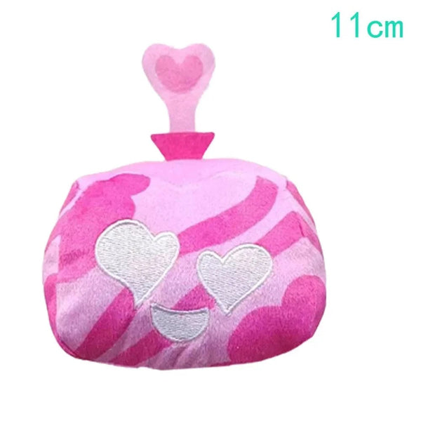 Planet Gates 11-15cm Blox Fruits Anime Game Plush Toy Fruit Leopard Pattern Box Plushies Toy Soft Stuffed Fruits Toy Christmas Gift For Kids