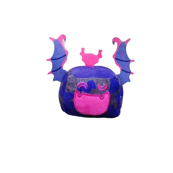 Planet Gates 11-15cm Blox Fruits Anime Game Plush Toy Fruit Leopard Pattern Box Plushies Toy Soft Stuffed Fruits Toy Christmas Gift For Kids