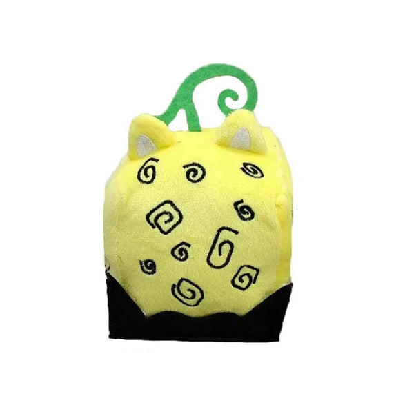 Planet Gates 11-15cm Blox Fruits Anime Game Plush Toy Fruit Leopard Pattern Box Plushies Toy Soft Stuffed Fruits Toy Christmas Gift For Kids