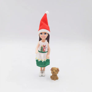 Planet Gates 11 5 Inch Mini Kelly Doll Accessories Fashion Chelsea Doll Clothes Party Grown Outfits Kids Girls Toys for Children Birthday Gift