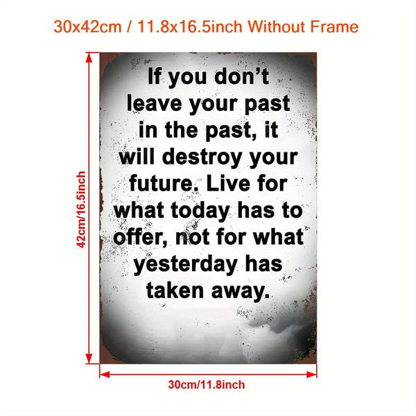 Planet Gates 11.8*16.5inch/30*42cmunframe Inspirational Motivational Quotes Canvas Wall Art Decor Poster for Home Office Farmhouse Bar Coffee Shop Kitchen Living Room Bedroom