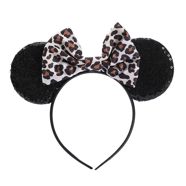 Planet Gates 11 Mouse Headband Cartoon Ears Sequin Bows Hairband Party Cosplay Hair Accessories Children Adults Toys Gift