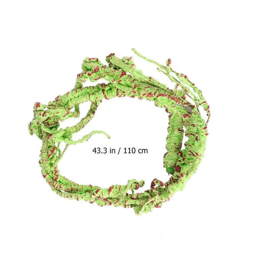 Planet Gates 110cm A 1 Pc Reptile Vine Small Animals Habitat Forest Bend Branch For Lizard Landscape Simulation Plant Rattan Pet Box Decor