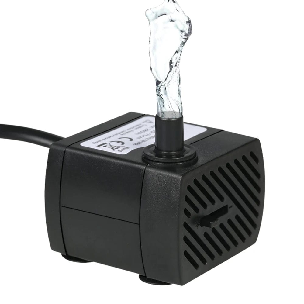 Planet Gates 110V/220V 2.5W/3W/4W/5W Ultra-Quiet Submersible Water Fountain Pump Filter Fish Pond Aquarium Water Pump Tank Garden Fountain