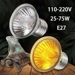 Planet Gates 110V 50W E27 25/50/75W UVA Heat Lamp Pet Reptile Heating Lamp Turtle Lizard Reptile Heater Bulb Emitter Pets Basking Bird Snake 110-220V