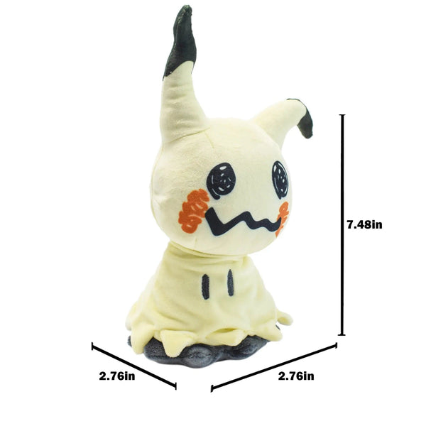 Planet Gates 11cm-30cm Mimikyu Eevee Stuffed Plush Toy,Birthday Kids Gifts,Christmas,Anime Character Dolls 7"