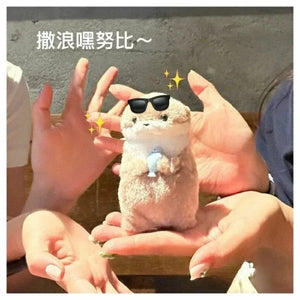 Planet Gates 11cm New 11cm Otter Doll Cute Little Otter Little Animal Plush Toy Cute Internet Red Wind Mini Doll Table Decoration Christmas Gift
