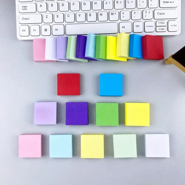 Planet Gates 11colors / CHINA 11 Pcs Fluorescent Color Sticky Note Posted It Note Pads Stickers Planner Sticker Notepad Memo Pad School Office Supplies