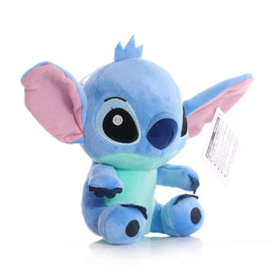 Planet Gates 12-20cm Disney Stitch Mickey Minnie Plush Keychain Models Kawaii Cartoon Stuffed Plush Dolls Toys Anime Baby Kids Birthday Gifts