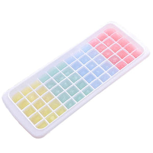 Planet Gates 12/48/60 Grids Ice Cube Tray Plastic Ice Cube Maker Sphere Mold for Cocktail Juice Whiskey Ice Cube Tray With Lid Kitchen Tool