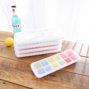 Planet Gates 12/48/60 Grids Ice Cube Tray Plastic Ice Cube Maker Sphere Mold for Cocktail Juice Whiskey Ice Cube Tray With Lid Kitchen Tool