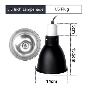 Planet Gates 12 5.5 Inch Deep Dome Reptile Light Fixture Reptile Lampshade Fixture Snakes Lizards Geckos Terrariums Anti-scald Protective Shade