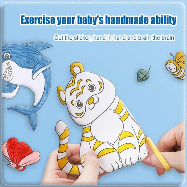 Planet Gates 12/6/3M Children's Drawing Roll DIY Graffiti Scroll Color Filling Paper Painting Coloring Paper Roll for Kids Educational Toys