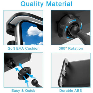 Planet Gates 12.9inch-jiatou Universal for iPad Air Pro 11 12.9 Iphone Xiaomi Samsung Tablet Stand Holder Laptop Stand Mount Clamp Clip Stand Bracket 4-13 in