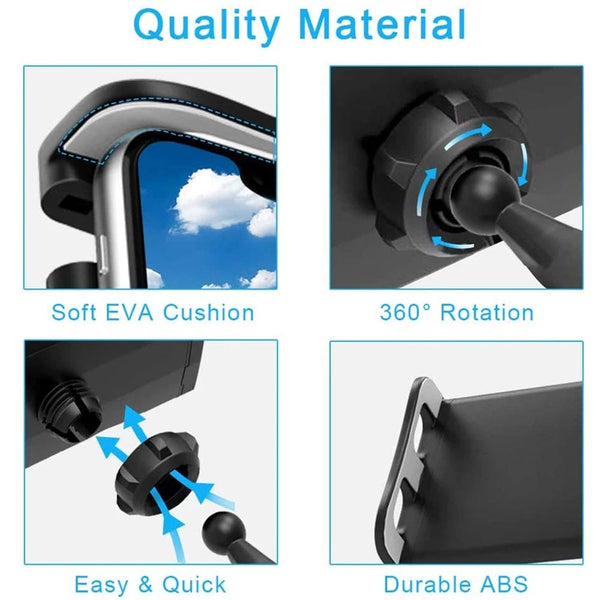 Planet Gates 12.9inch-jiatou Universal for iPad Air Pro 11 12.9 Iphone Xiaomi Samsung Tablet Stand Holder Laptop Stand Mount Clamp Clip Stand Bracket 4-13 in