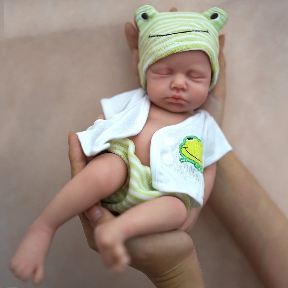 Planet Gates 12" Boy Micro Preemie Full Body Silicone  Baby Doll Lifelike Mini Reborn Doll Surprice Children Anti-Stress My Melody