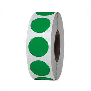 Planet Gates 12 Colors 500Pcs/Roll Chroma Label Color Code Dot Labels Stickers Can Writing 1 Inch Teacher Office Supplies Stationery Sticker