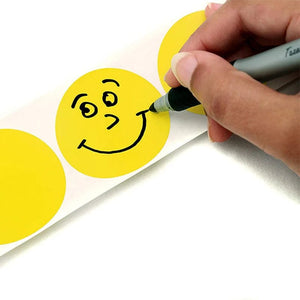 Planet Gates 12 Colors 500Pcs/Roll Chroma Label Color Code Dot Labels Stickers Can Writing 1 Inch Teacher Office Supplies Stationery Sticker