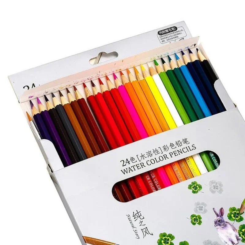 Planet Gates 12 colors Nature story color pencils for drawing 12/18 different colores pencil set Crayon Stationery Office school supplies lapices