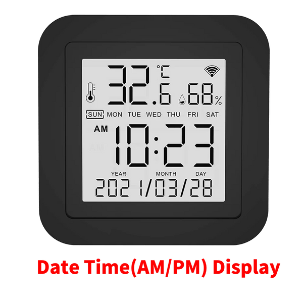 Planet Gates 12 Hours Version Tuya Smart Universal IR Remote with Temperature Humidity Sensor for Air Conditioner TV AC Works with Alexa,Google Home Yandex