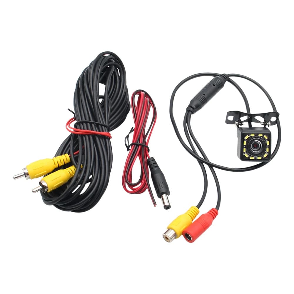 Planet Gates 12 LED Camera Set Wide Angle HD Car Rearview Camera Rear View Video Vehicle Camera Backup Reverse Camera 4/8/12 LED Night Vision Parking Camera