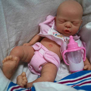 Planet Gates 12"  Micro Preemie Full Body Silicone Baby Doll Boy "Liam" & Girl "Nova" Lifelike Reborn Doll Surprice Children Anti-Stress