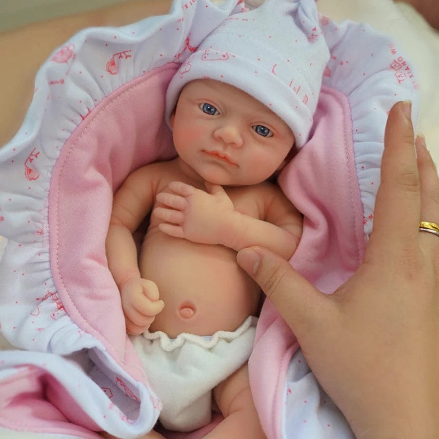 Planet Gates 12inch / Boy Toby / CHINA 12"  Micro Preemie Full Body Silicone Baby Doll  Girl "Luna"& Boy "Toby" Lifelike Doll Surprice Children Anti-Stress