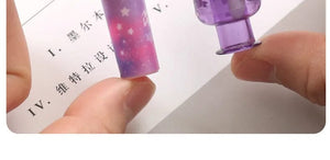 Planet Gates 12 pcs Cute Beverage Bottle Shape Pencil Cap Pen Cover Pencil Extender School Stationery Supplies Plastic Pencil Protector