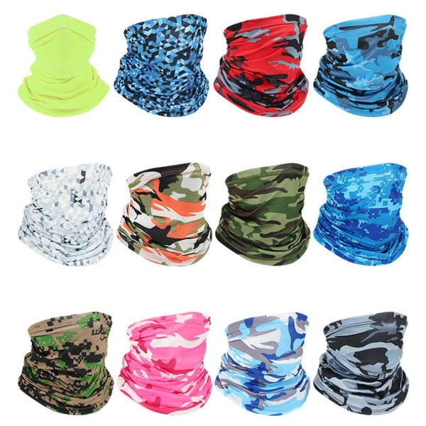Planet Gates 12 UV Protection Scarf Ice Silk Face Cover mask Neck Tube Quick-drying Outdoor Fishing Cycling Magic Motorcycle Breathable Bandana