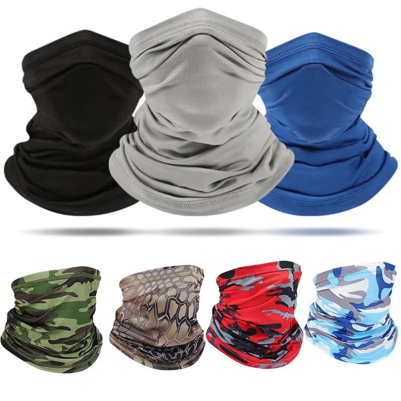 Planet Gates 12 UV Protection Scarf Ice Silk Face Cover mask Neck Tube Quick-drying Outdoor Fishing Cycling Magic Motorcycle Breathable Bandana