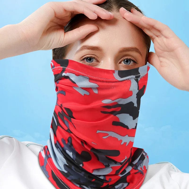 Planet Gates 12 UV Protection Scarf Ice Silk Face Cover mask Neck Tube Quick-drying Outdoor Fishing Cycling Magic Motorcycle Breathable Bandana