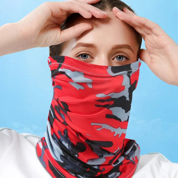 Planet Gates 12 UV Protection Scarf Ice Silk Face Cover mask Neck Tube Quick-drying Outdoor Fishing Cycling Magic Motorcycle Breathable Bandana