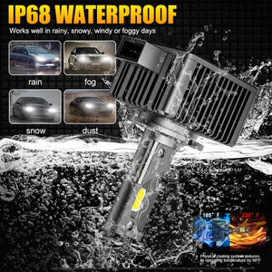 Planet Gates 1200000LM 1500W / 2PC 6500K / D2R D1S D3S LED Headlights 1:1 Car Lamp Xenon HID D2S D4S D5S D8S D1R D2R D3R Turbo 1200000LM Auto Bulbs Two-sided CSP Chip 6000K ﻿