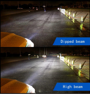 Planet Gates 12000K / H1 2Pcs H7 LED Headlight Bulbs SH1 H3 H11 H4 H6 20000LM 12V 6000K Auto LED Headlamp IP68 Conversion Hi/Lo Beam Kit Driving Light