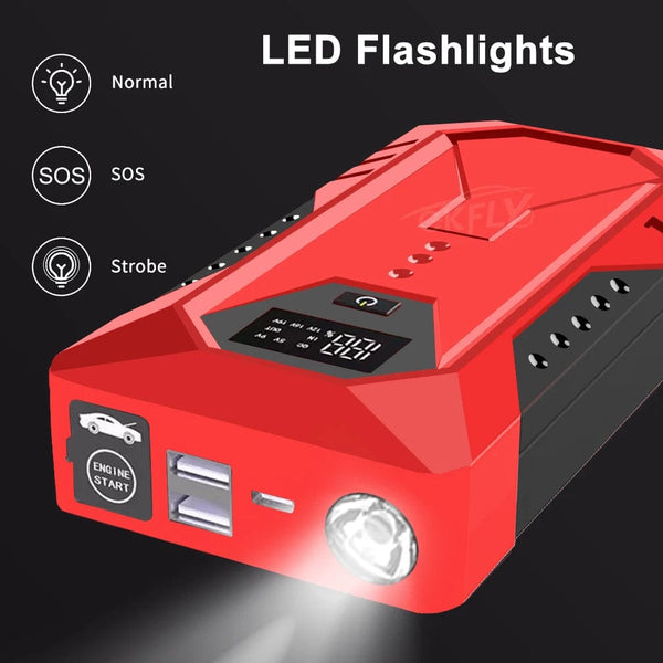 Planet Gates 1200A 18000mAh 1 / CHINA Portable Car Jump Starter 18000mAh Power Bank Car Booster Charger 12V Starting Device Petrol Diesel Car Emergency Booster