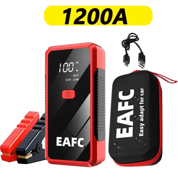 Planet Gates 1200A 2 / Russian Federation 2000A Car Jump Starter 1200A 12V Output Portable Emergency Start-up Charger for Cars Booster Battery Starting Device