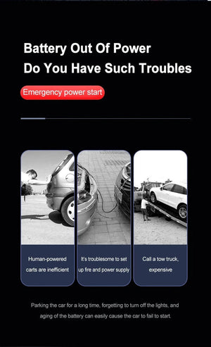 Planet Gates 1200A 2 / Russian Federation 2000A Car Jump Starter 1200A 12V Output Portable Emergency Start-up Charger for Cars Booster Battery Starting Device