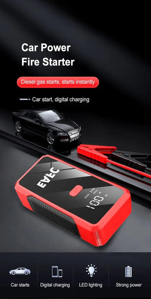 Planet Gates 1200A 2 / Russian Federation 2000A Car Jump Starter 1200A 12V Output Portable Emergency Start-up Charger for Cars Booster Battery Starting Device