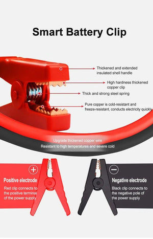 Planet Gates 1200A 2 / Russian Federation 2000A Car Jump Starter 1200A 12V Output Portable Emergency Start-up Charger for Cars Booster Battery Starting Device