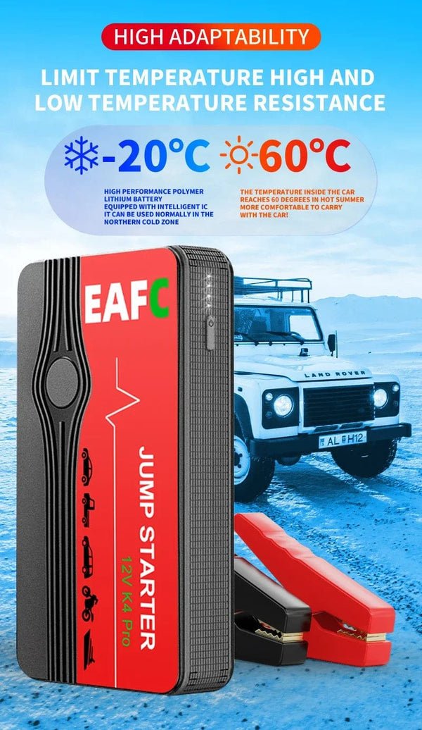 Planet Gates 1200A 2 / Russian Federation 2000A Car Jump Starter 1200A 12V Output Portable Emergency Start-up Charger for Cars Booster Battery Starting Device