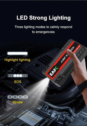 Planet Gates 1200A 2 / Russian Federation 2000A Car Jump Starter 1200A 12V Output Portable Emergency Start-up Charger for Cars Booster Battery Starting Device
