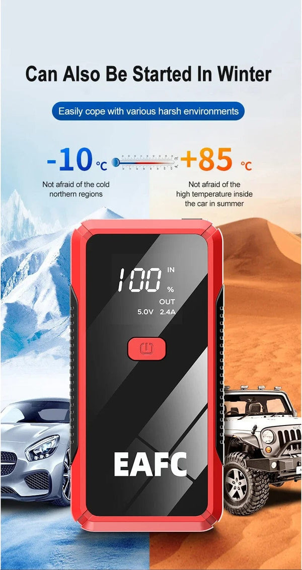 Planet Gates 1200A 2 / Russian Federation 2000A Car Jump Starter 1200A 12V Output Portable Emergency Start-up Charger for Cars Booster Battery Starting Device