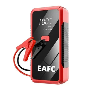 Planet Gates 1200A red with box / Poland EAFC 12V  Car Jump Starter Power Bank Portable Car Battery Booster ChargerStarting Device Auto Emergency Start-up Lighting