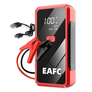 Planet Gates 1200A red with box / Poland EAFC 12V  Car Jump Starter Power Bank Portable Car Battery Booster ChargerStarting Device Auto Emergency Start-up Lighting