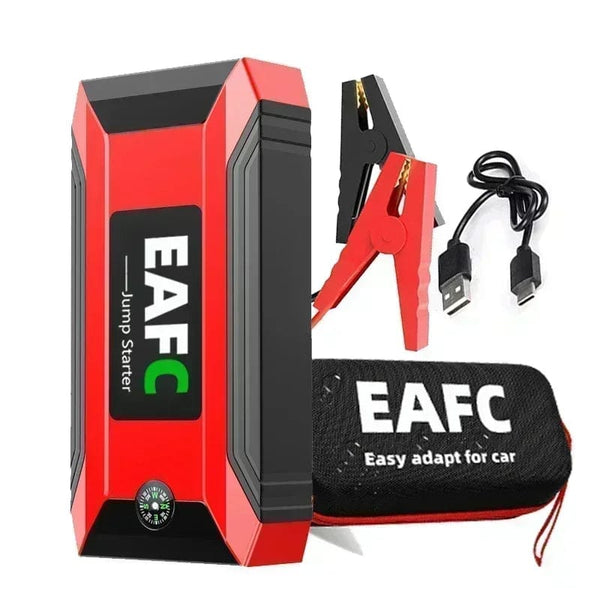 Planet Gates 1200A red with box / Poland EAFC 12V  Car Jump Starter Power Bank Portable Car Battery Booster ChargerStarting Device Auto Emergency Start-up Lighting
