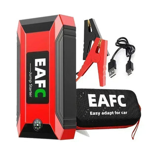 Planet Gates 1200A red with box / Poland EAFC 12V  Car Jump Starter Power Bank Portable Car Battery Booster ChargerStarting Device Auto Emergency Start-up Lighting